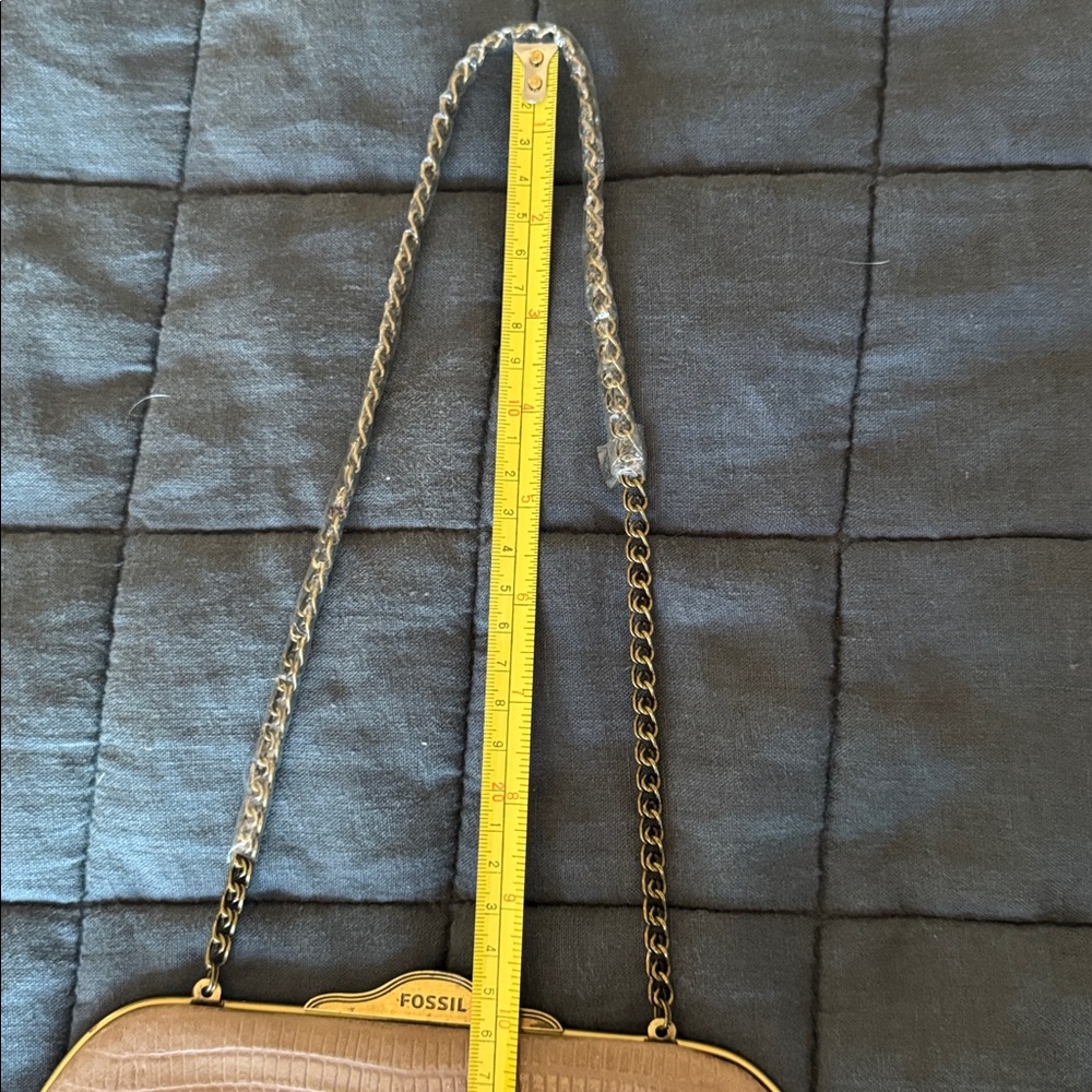Fossil Embossed Chain Bag - Picture 9 of 9